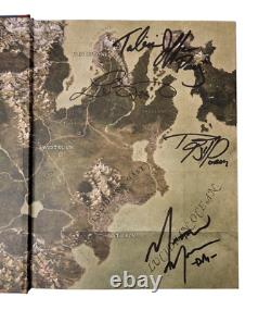 Critical Role Signed Book Vox Machina Tal'dorei Autograph Cast X6 JSA COA 972