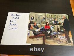 Curb Your Enthusiasm Seinfeld Reunion Cast Signed Photo Beckett LOA x5