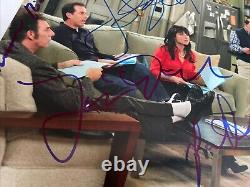 Curb Your Enthusiasm Seinfeld Reunion Cast Signed Photo Beckett LOA x5