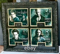 Custom Framed TWILIGHT Cast SIGNED Autographed Plaque Photo STEWART Pattinson +