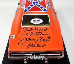 DUKES OF HAZZARD Cast Signed by 7 General Lee 118 Die Cast Model Car PSA/DNA