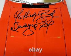 DUKES OF HAZZARD Signed by 7 General Lee 118 Die Cast Model Car Beckett BAS