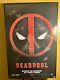 Deadpool Movie Poster Signed By Entire Cast With Coa? Ryan Reynolds