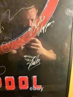 Deadpool Movie Poster Signed By Entire Cast with COA? Ryan Reynolds