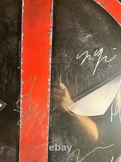 Deadpool Movie Poster Signed By Entire Cast with COA? Ryan Reynolds