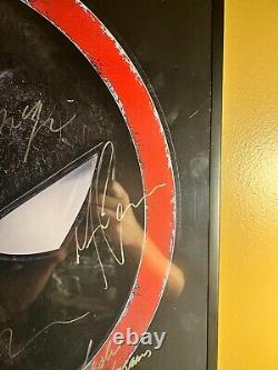 Deadpool Movie Poster Signed By Entire Cast with COA? Ryan Reynolds