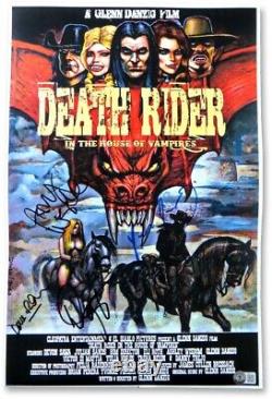 Death Rider Cast Signed Autographed 12X18 Photo Sands Trejo Wisdom BAS BB76374