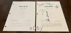 Disney Channel Ant Farm Signed Cast Script