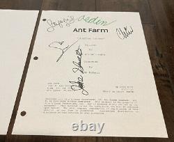 Disney Channel Ant Farm Signed Cast Script