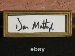 Don Mattingly New 94 Sports Impressions Signed Autograph Cold Cast Figurine Psa