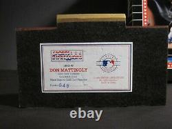 Don Mattingly New 94 Sports Impressions Signed Autograph Cold Cast Figurine Psa