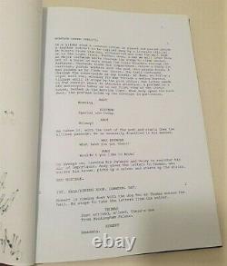 Downton Abbey Movie Screenplay Script Signed Maggie Smith & Cast Leather Promo