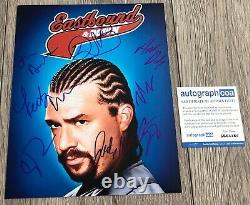 EASTBOUND AND DOWN CAST SIGNED AUTOGRAPH 8x10 PHOTO DANNY MCBRIDE +7 & ACOA COA