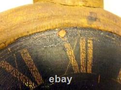 Early 19th Century Fusee Watch Clock Jewelry Repair Trade Sign Wood & Cast Iron