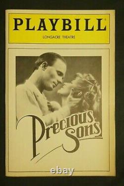 Ed Harris and Cast Hand Signed Autographed Playbill Precious Sons