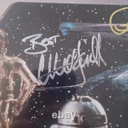 Empire Strikes Back Star War 8x10 photo signed Fisher Hamill Baker Daniels COA