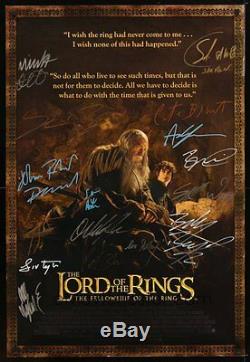 Lord of the Rings:The Fellowship of the Ring Original 27 X 40  Movie Poster