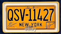 Entourage Cast signed License Plate custom framed display-JSA