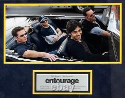 Entourage Cast signed License Plate custom framed display-JSA