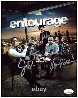 Entourage Signed 8x10 Cast Photo Piven Grenier Connolly Dillon Ferrara JSA COA