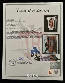 FRASIER Full Cast (5) Signed Display / Autographed Framework ACA (LOA) 37 Emmy's