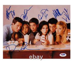 FRIENDS cast signed photo 8x10 PSA/DNA authenticated #W07577 Custom Frame
