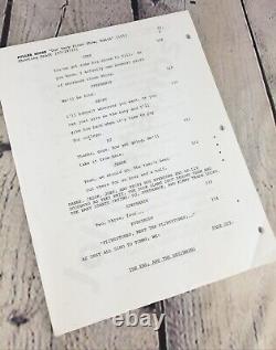 FULLER HOUSE Episode 101 Signed Shooting Draft Script John Stamos Bob Saget Cast