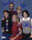 Family Ties Cast By 5 Autographed Signed 8x10 Photo Authentic Psa/dna Coa