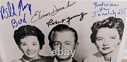 Father Knows Best Complete Cast Signed Photo Numbered COA