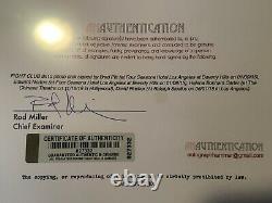 Fight Club Signed photo Brad Pitt, Edward Norton, Meatloaf, Full Cast COA