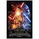 Ford, Hamill Star Wars The Force Awakens Cast Autographed Original 27x40 Poster
