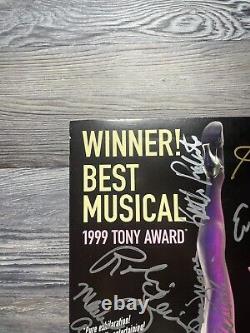 Fosse, Cast Signed Broadway Window Card