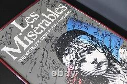 Framed Les Miserables Original Broadway Musical 14x22 Poster Signed Cast 1995-97