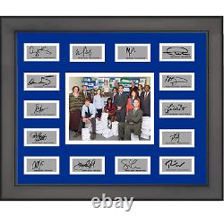 Framed The Office 14x Facsimile Cast Signed Laser Autographs 20x25 Photo