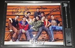 Freaks And Geeks Cast Signed 8x10 Photo X8 Linda Cardellini Seth Rogen Segel Bas