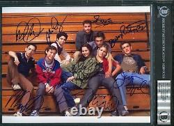 Freaks And Geeks Cast Signed 8x10 Photo X8 Linda Cardellini Seth Rogen Segel Bas