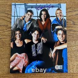Friends Cast Signed 8x10 Photo Courteney Cox Matthew Perry Beckett COA