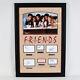 Friends Cast Signed Cut Photo Display (6) Jennifer Aniston, Etc. Coa Jsa & Bas