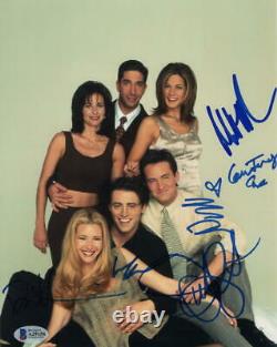 Friends Full Cast Signed Autograph 8x10 Photo Courtney Cox, Jennifer Aniston +