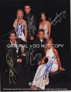 Friends Tv Show Stars -=6=- All Cast Hand Signed Autographed Photo With Coa