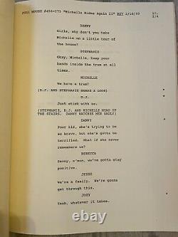 Full House autographed full cast signed script Saget Stamos Mary-Kate Ashley JSA