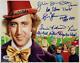 Gene Wilder + 5 Willy Wonka Kids Cast Signed 8x10 #3 Photo (a) Psa/dna Loa