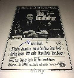 GODFATHER Cast X2 Hand Signed 11X17 Photo IN PERSON Autograph EXACT PROOF