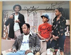 GOOD TIMES In-person Cast Signed Photo Oversized