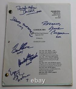 GOOSEBUMPS / 1995 Original TV Script AUTOGRAPHED BY CAST, Girl Who Cried Monster