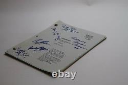 GOOSEBUMPS / 1995 Original TV Script AUTOGRAPHED BY CAST, Girl Who Cried Monster