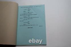 GOOSEBUMPS / 1995 Original TV Script AUTOGRAPHED BY CAST, Girl Who Cried Monster