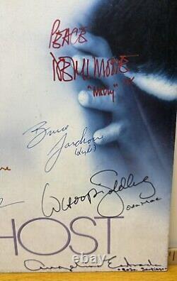 Ghost Movie Cast Signed Japan Program By 9 Patrick Swayze Demi Moore Autographed
