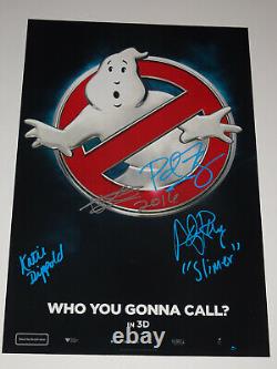 Ghostbusters 2016 Cast Signed X4 Autographed 12x18 Photo Poster Paul Feig Jones