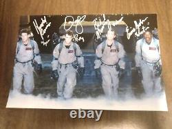 Ghostbusters Cast Signed Autographed Photograph Bill Murray Harold Ramis